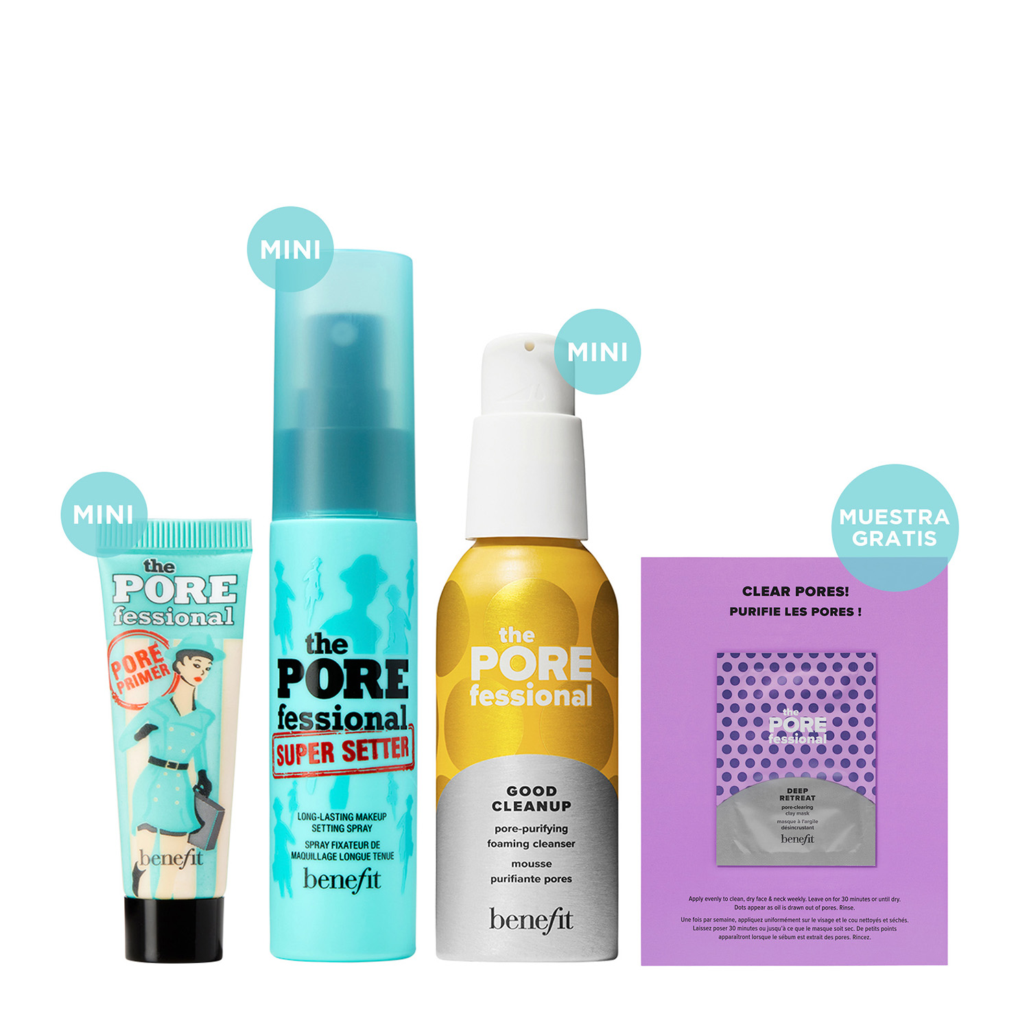 MY MAIN POREFESSIONALS (SET DE PORE CARE)